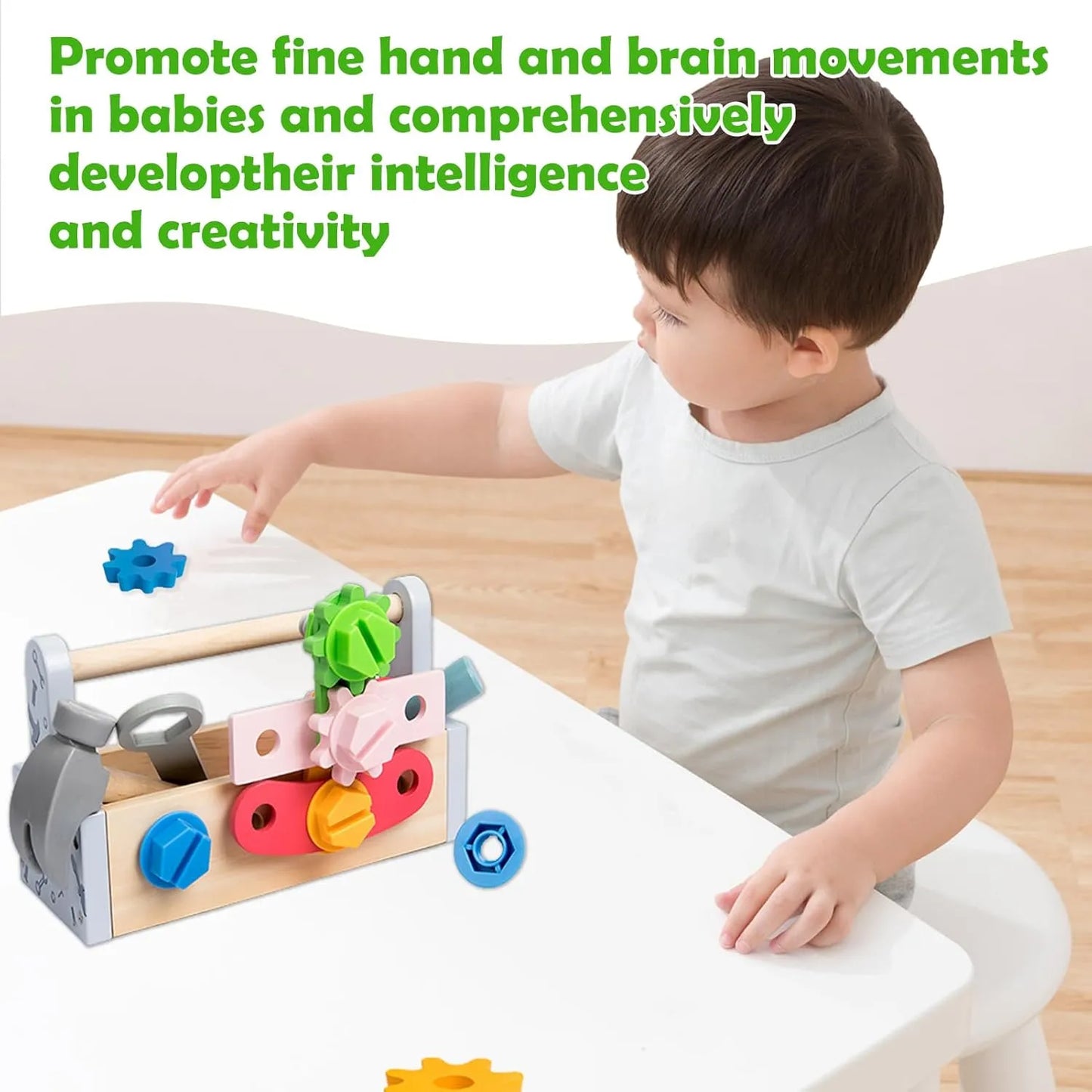 Wooden Tool Kit for Kids