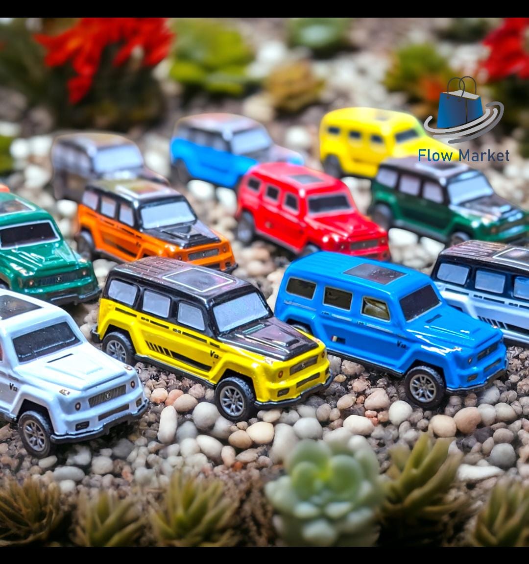 Pack of 12 Mercedes Benz AMG Tin Metal Body