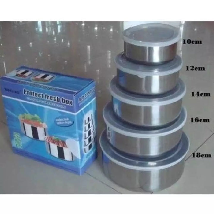 5pc Set Stainless Steel Bow
