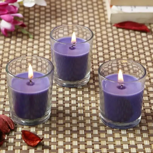 Pack of 3 Scented Lavender Candle