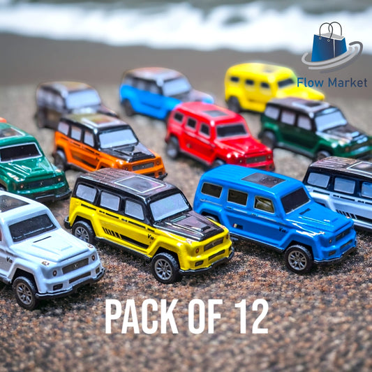Pack of 12 Mercedes Benz AMG Tin Metal Body