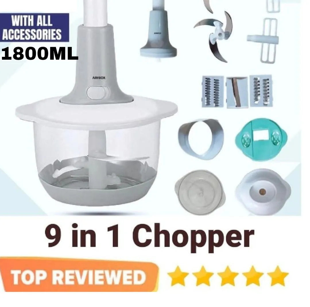 9-in-1 Multifunctional Vegetable Chopper