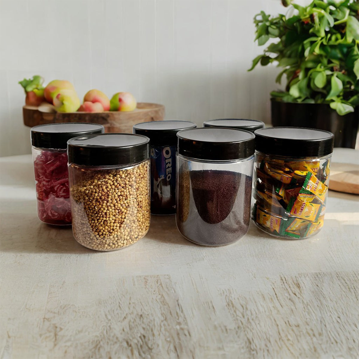 320ml Clear Spice Jars