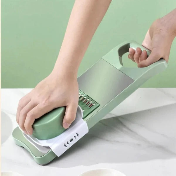 3 In 1 Multifunction Vegetable Cutter Chopper, Vegetable Slicer, Stainless Steel Vegetable Cutter With Hand Protectors, Vegetable Grater
